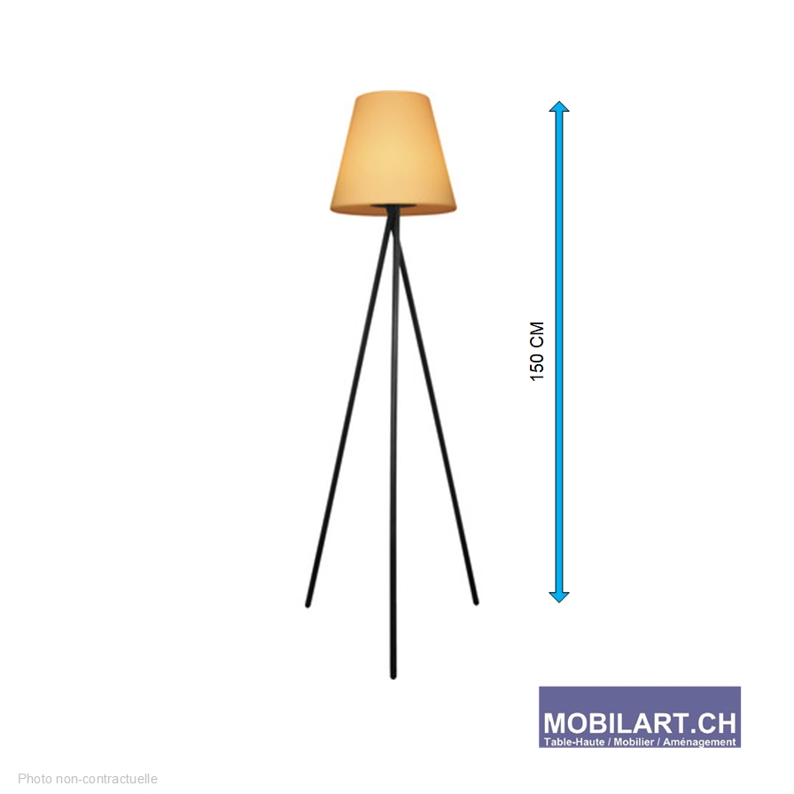 Lampe LED sur pied - En location - Mobilart
