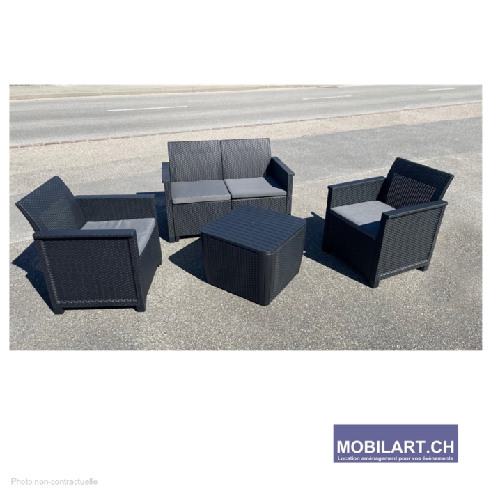 www.mobilart.ch – Ensemble de jardin en location