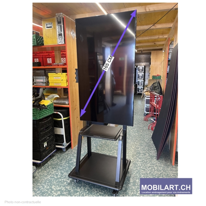 Mobilart.ch – Location televiseur 65 pouces – 1 Téléviseur 65 pouces