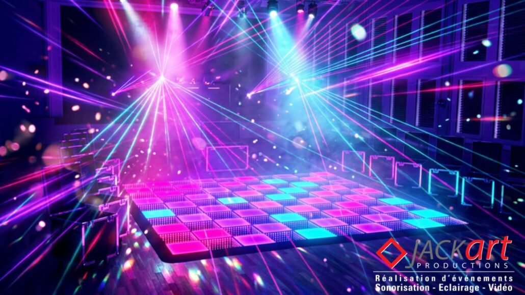 Piste de danse LED 3D