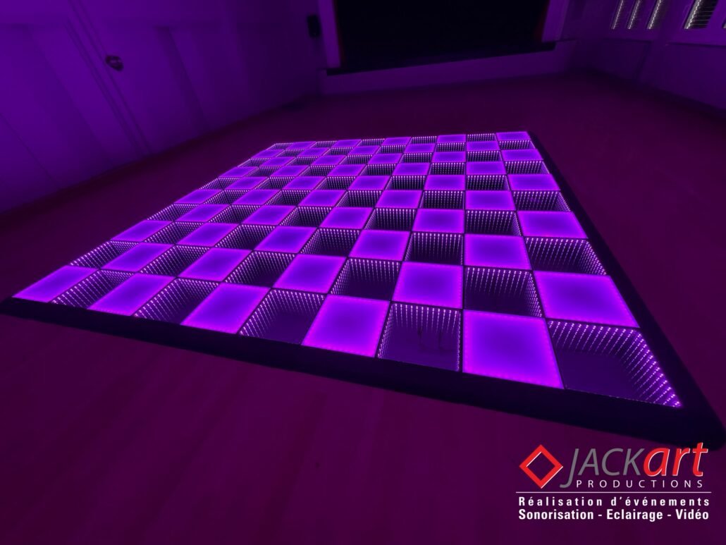 Piste de danse LED 3D