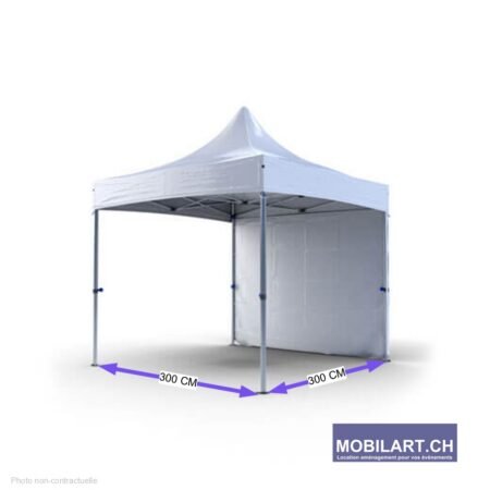 pavillon 3x3m